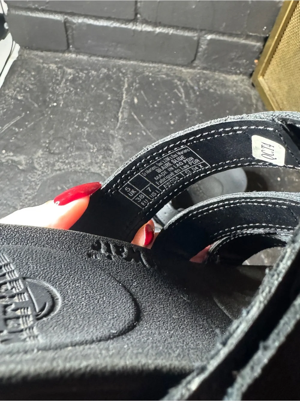 Dr. Martens Blaire leather sandal slide - Picture 7 of 7
